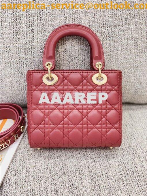 Replica Dior My ABCdior Lady Dior Bag M0538 Mallow Rose 2