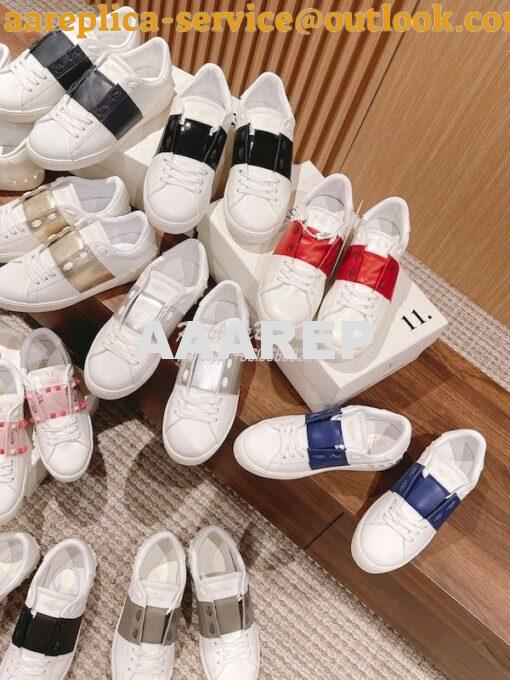 Replica Valentino Open Sneaker In Calfskin Leather WS0781