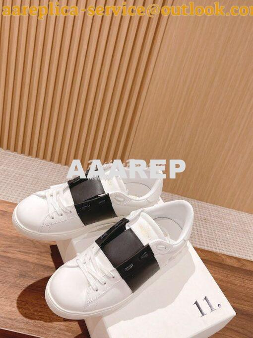 Replica Valentino Open Sneaker In Calfskin Leather WS0781 5