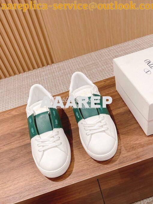 Replica Valentino Open Sneaker In Calfskin Leather WS0781 8