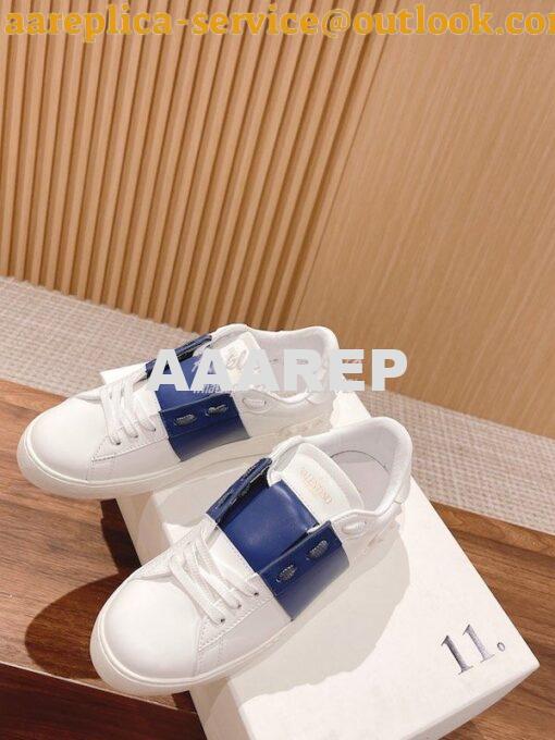 Replica Valentino Open Sneaker In Calfskin Leather WS0781 12