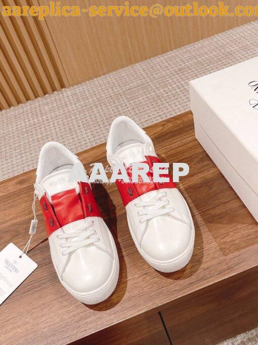 Replica Valentino Open Sneaker In Calfskin Leather WS0781 17