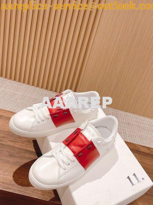 Replica Valentino Open Sneaker In Calfskin Leather WS0781 18