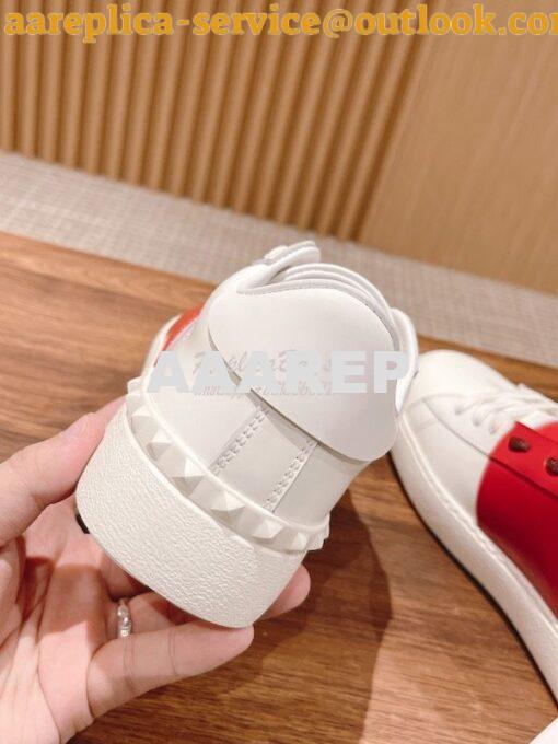 Replica Valentino Open Sneaker In Calfskin Leather WS0781 21