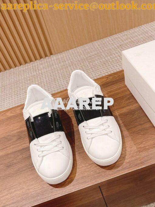 Replica Valentino Open Sneaker In Calfskin Leather WS0781 22