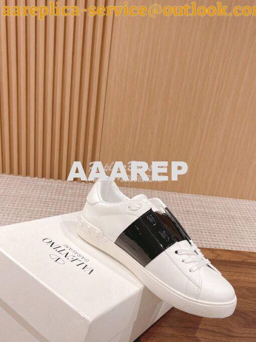 Replica Valentino Open Sneaker In Calfskin Leather WS0781 23