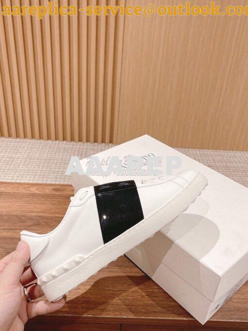 Replica Valentino Open Sneaker In Calfskin Leather WS0781 26