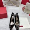 Replica Valentino Garavani Men Female One Stud Leather Platform Sneake 26