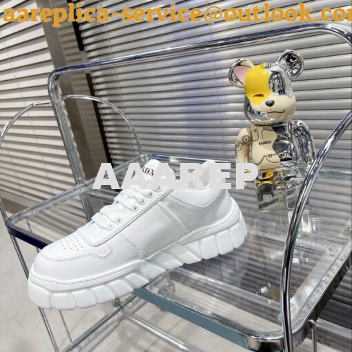 Replica Prada Men Female Leather sneakers 2EE378 19