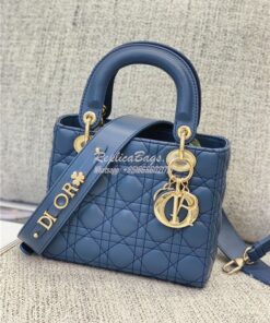 Replica Dior My ABCdior Lady Dior Bag M0538 Denim Blue