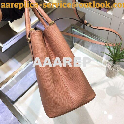 Replica Prada Galleria Saffiano Leather Bag 1BA232 Powder Pink 4