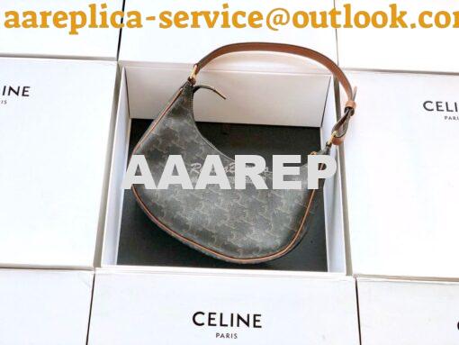 Replica Celine Ava Bag In Triomphe Canvas 193952 Tan 3