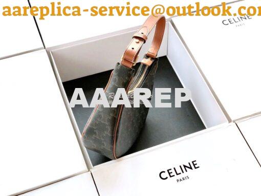 Replica Celine Ava Bag In Triomphe Canvas 193952 Tan 4