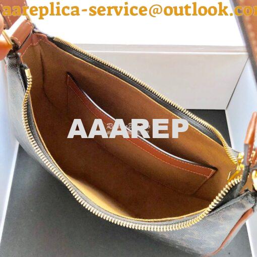 Replica Celine Ava Bag In Triomphe Canvas 193952 Tan 10