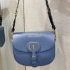 Replica Dior Large Bobby Bag Grey Box Calfskin M9320U 13