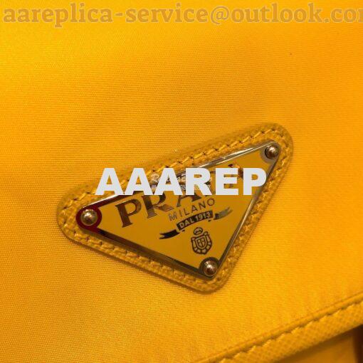 Replica Prada Nylon Cross-Body Bag 1BD334 Yellow 6