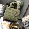 Replica Dior My ABCdior Lady Dior Bag in Patent Calfskin M0538 Avocado 14