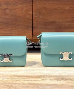 Replica Celine Triomphe Bag Celadon