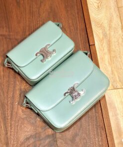 Replica Celine Triomphe Bag Celadon 2