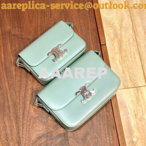 Replica Celine Triomphe Bag Celadon 2