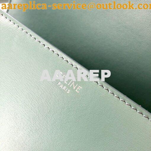 Replica Celine Triomphe Bag Celadon 12