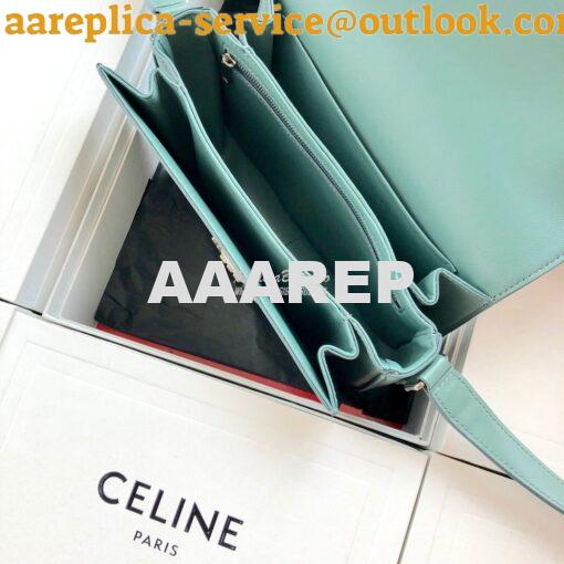 Replica Celine Triomphe Bag Celadon 15