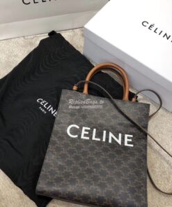 Replica Celine Small Cabas Vertical In Triomphe Canvas 191542