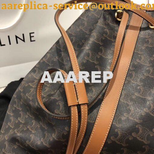 Replica Celine Medium Sailor Bag In Triomphe Canvas 191532 11