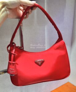 Replica Prada Re-Edition 2000 Nylon Mini-Bag 1NE515 Red