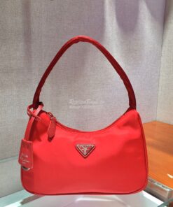 Replica Prada Re-Edition 2000 Nylon Mini-Bag 1NE515 Red 2