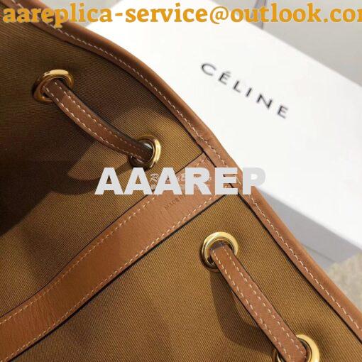 Replica Celine Medium Sailor Bag In Triomphe Canvas 191532 13