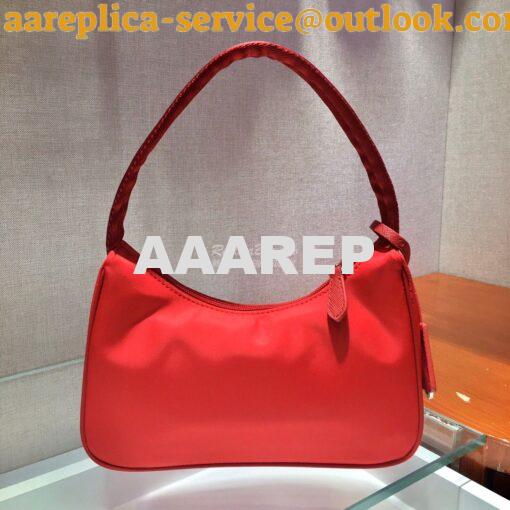 Replica Prada Re-Edition 2000 Nylon Mini-Bag 1NE515 Red 9