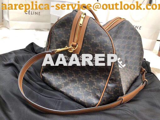 Replica Celine Large Voyage Bag In Triomphe Canvas 191472 10