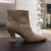 Replica Bottega Veneta BV Almond Boots 608840 in Lambskin White 9