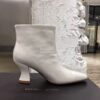 Replica Bottega Veneta BV Almond Boots 608840 in Lambskin Grey 9