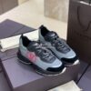 Replica Valentino SheGoes Men Female Sneaker in Split Leather And Mesh 9