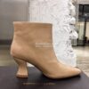 Replica Bottega Veneta BV Almond Boots 608840 in Lambskin White 8