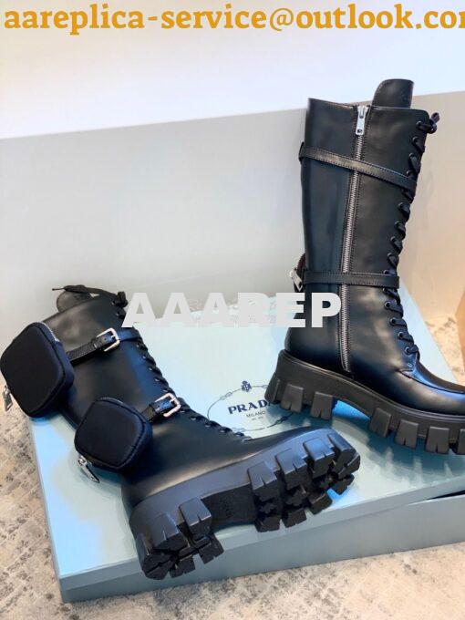 Replica Prada Monolith Leather Boots 1W828L 3