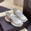 Replica Valentino SheGoes Men Female Sneaker in Split Leather And Mesh 10