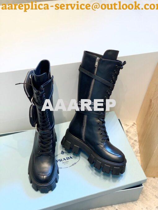 Replica Prada Monolith Leather Boots 1W828L 7