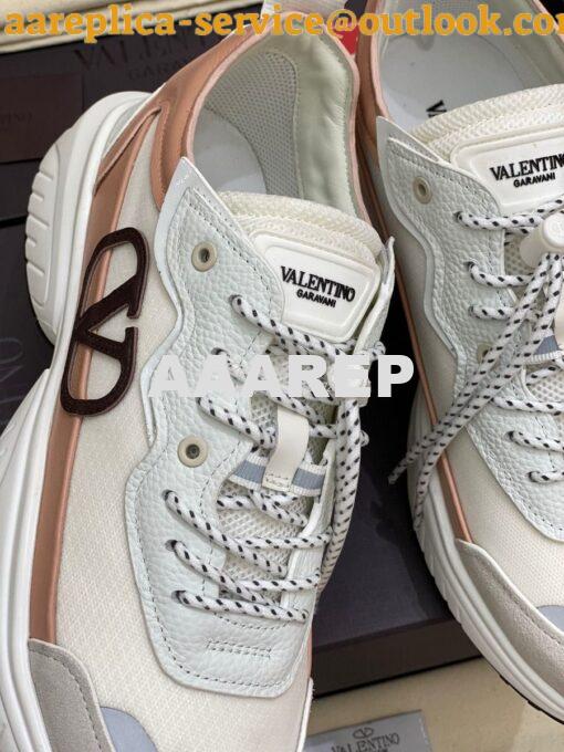 Replica Valentino SheGoes Men Female Sneaker in Split Leather And Mesh 6