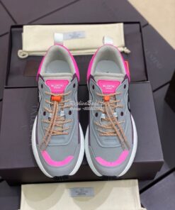 Replica Valentino SheGoes Men Female Sneaker in Split Leather And Mesh 2