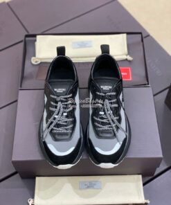 Replica Valentino SheGoes Men Female Sneaker in Split Leather And Mesh 2