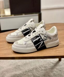 Replica Valentino VL7N Sneaker In Banded Calfskin Leather VW2S0V66 C15 2