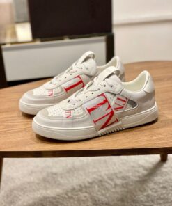 Replica Valentino VL7N Sneaker In Banded Calfskin Leather VW2S0V66 C14 2