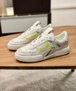 Replica Valentino VL7N Sneaker In Banded Calfskin Leather VW2S0V66 C12 2