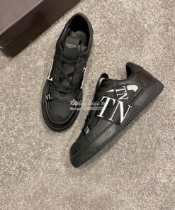 Replica Valentino VL7N Sneaker In Banded Calfskin Leather VW2S0V66 C10