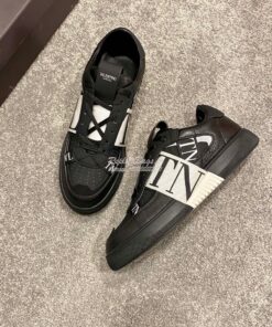 Replica Valentino VL7N Sneaker In Banded Calfskin Leather VW2S0V66 C08