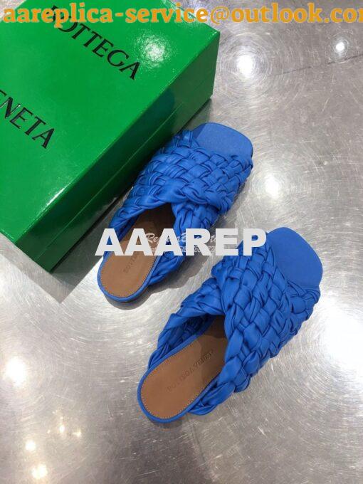 Replica Bottega Veneta BV Board Sandals 631935 Blue