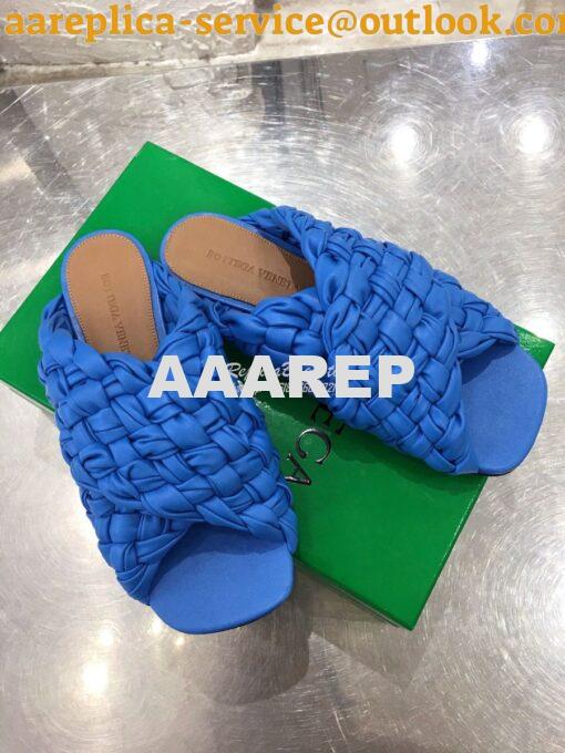 Replica Bottega Veneta BV Board Sandals 631935 Blue 3